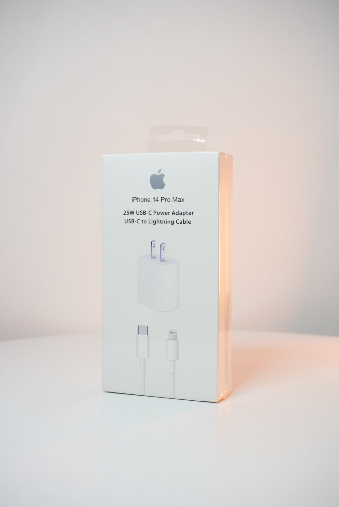 Cargador 25W Tipo C + Cable Lightning